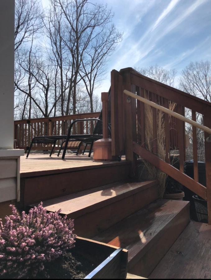 Pocono Cabin With Private Pool At Shawnee Mtn إيست سترودسبورغ المظهر الخارجي الصورة